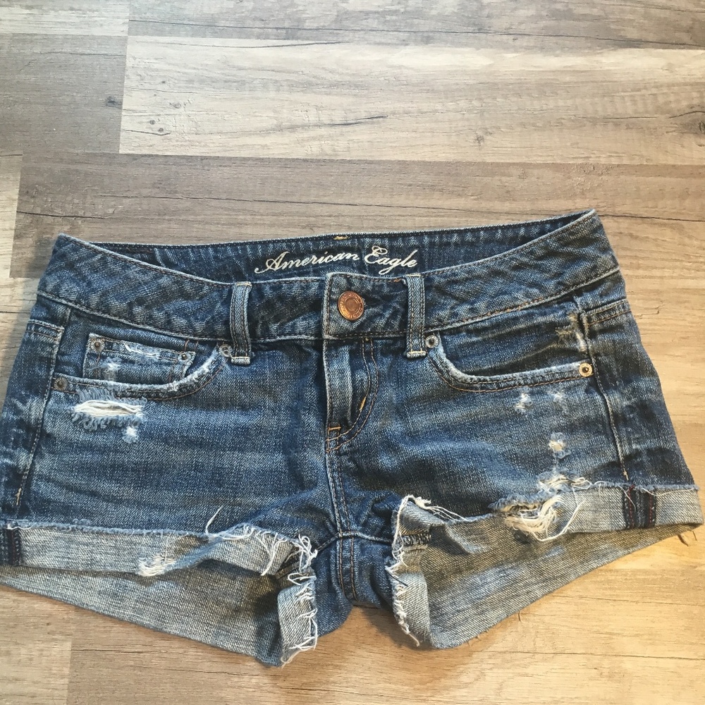 American Eagle Jean Shorts (size 00)